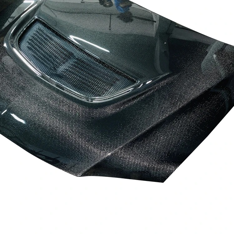Exquisite Detail Control Antioxidant Engine Front Cover New EVO9 Carbon Fiber Hood Bonnet